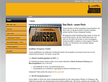 Tablet Screenshot of janssen-beda.de